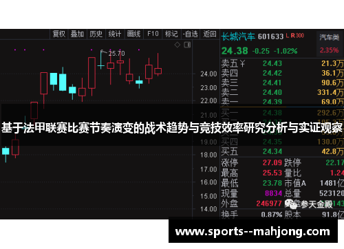 基于法甲联赛比赛节奏演变的战术趋势与竞技效率研究分析与实证观察