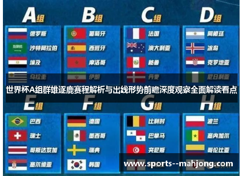 世界杯A组群雄逐鹿赛程解析与出线形势前瞻深度观察全面解读看点